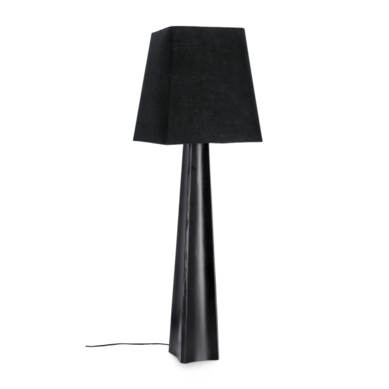 TRIPURA BLACK FLOOR LAMP H151
