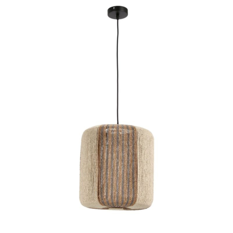 LAMPADARIO MALI BEIGE GRIGIO MARRONE H37