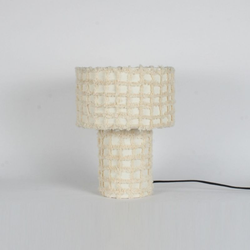 LAMPADA TAV. DEVANG CHECK BEIGE H36