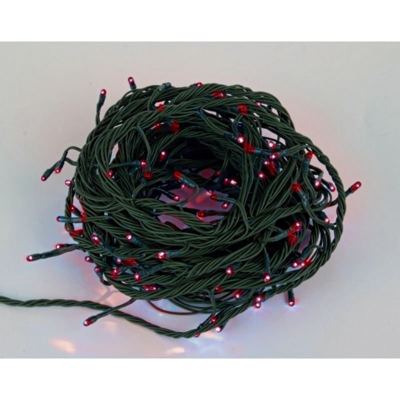 180 LED RED INDOOR-OUTDOOR CHAIN