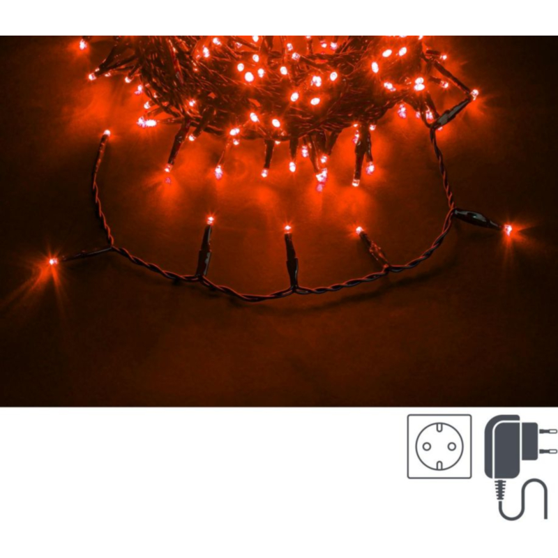 300L ROSSO 5MM FILO VERDE IP44