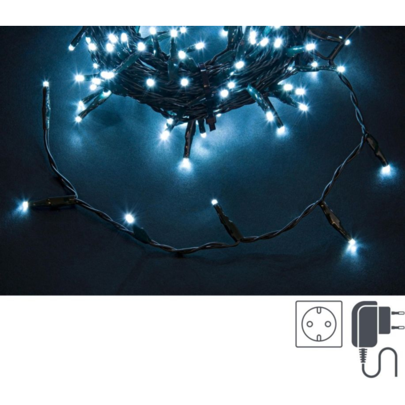 1200L BIANCO 3MM FILO VERDE IP44