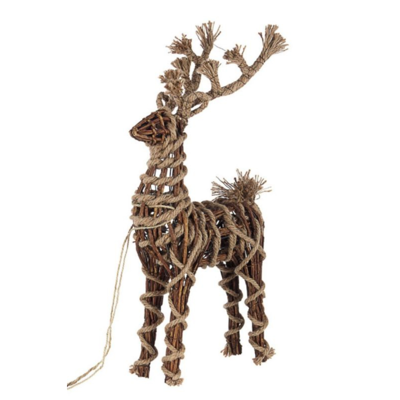 SWEDEN NATURAL STANDING REINDEER H60