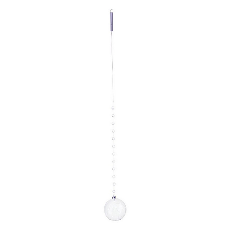 AMY L.TRANSP WHITE GL BALL D150 W-LEDS