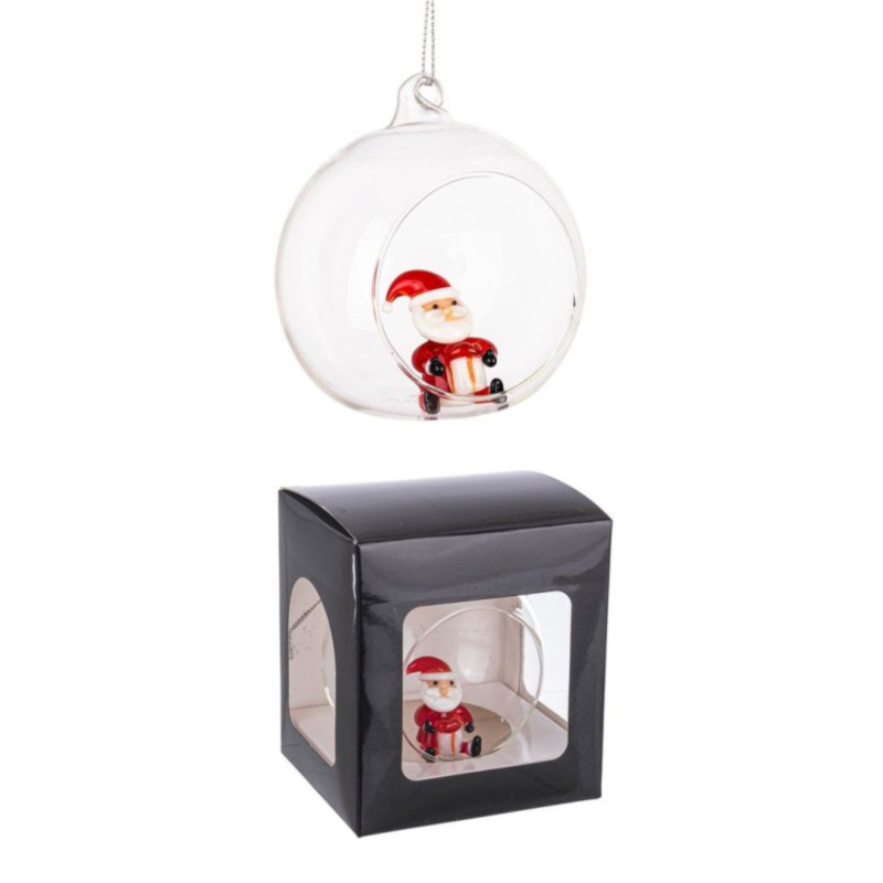 YULE SANTA GL OPEN BALL W-BOX D80