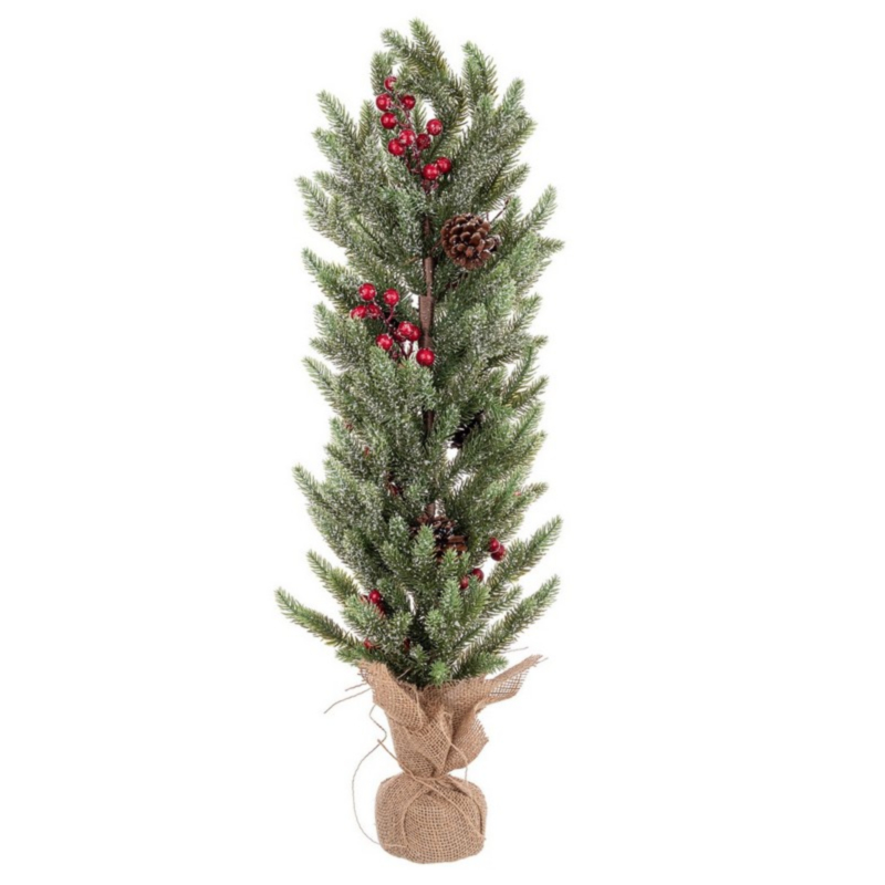 OLIVER RED BERRIES PINE TREE H70CM
