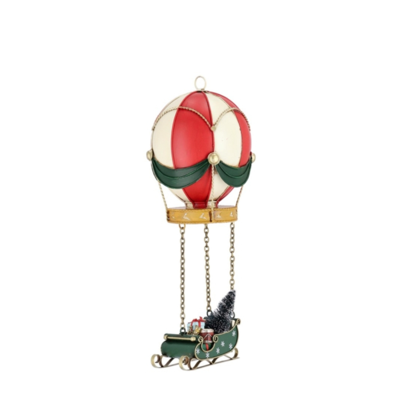 DECORAZIONE NOELLE MONGOLFIERA C-SLITTA