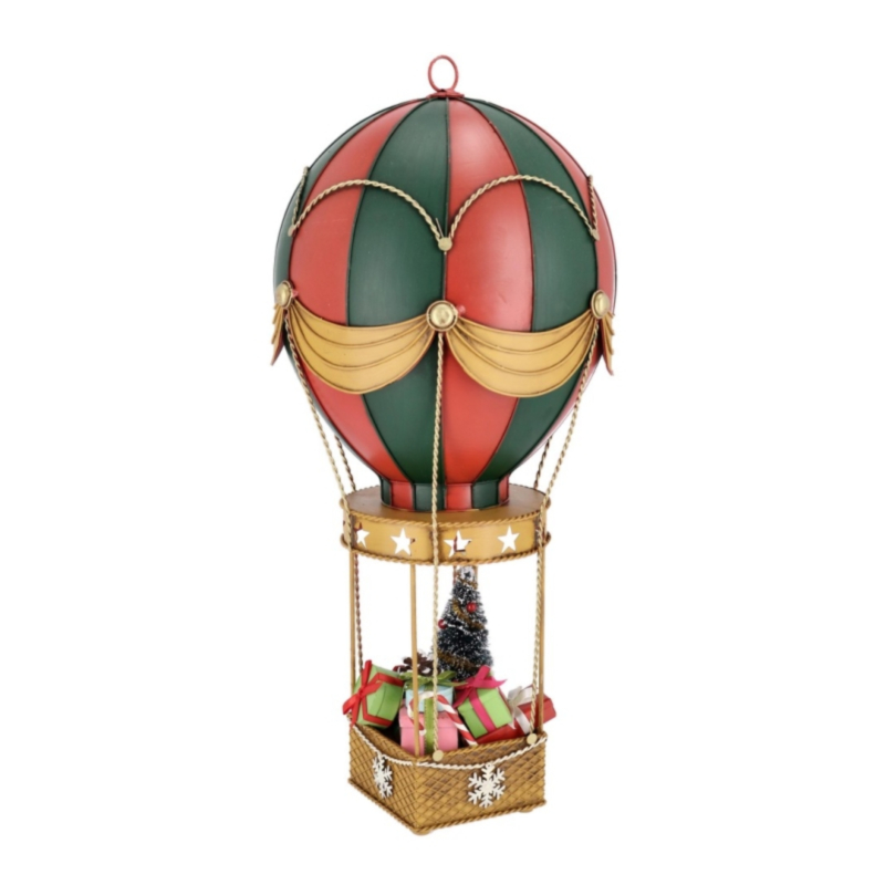 DECORAZIONE NOELLE MONGOLFIERA C-PINO