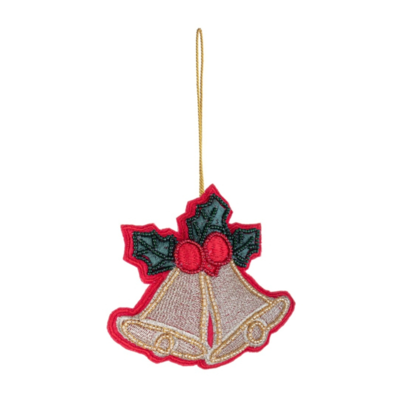 PENDAGLIO ALLEN CAMPANA ORO-ROSSA