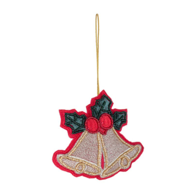 PENDAGLIO ALLEN CAMPANA ORO-ROSSA