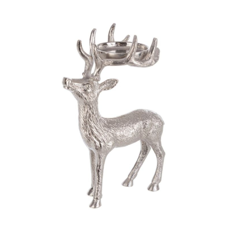 BLITZEN REINDEER CANDLE HOLDER 1P H22,25