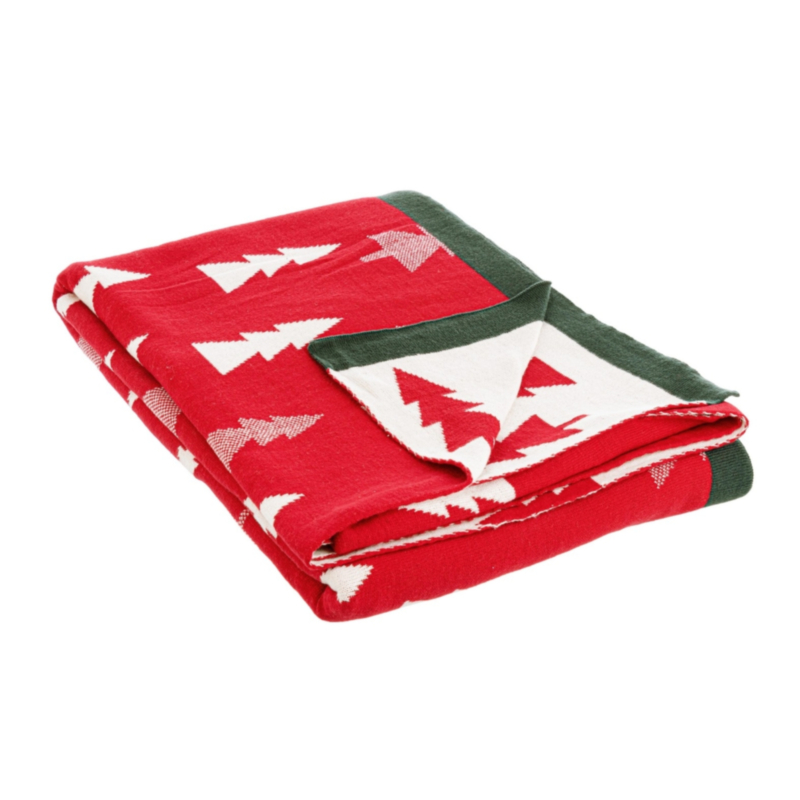 COPERTA NATALIA PINO ROS-BIA 130X170