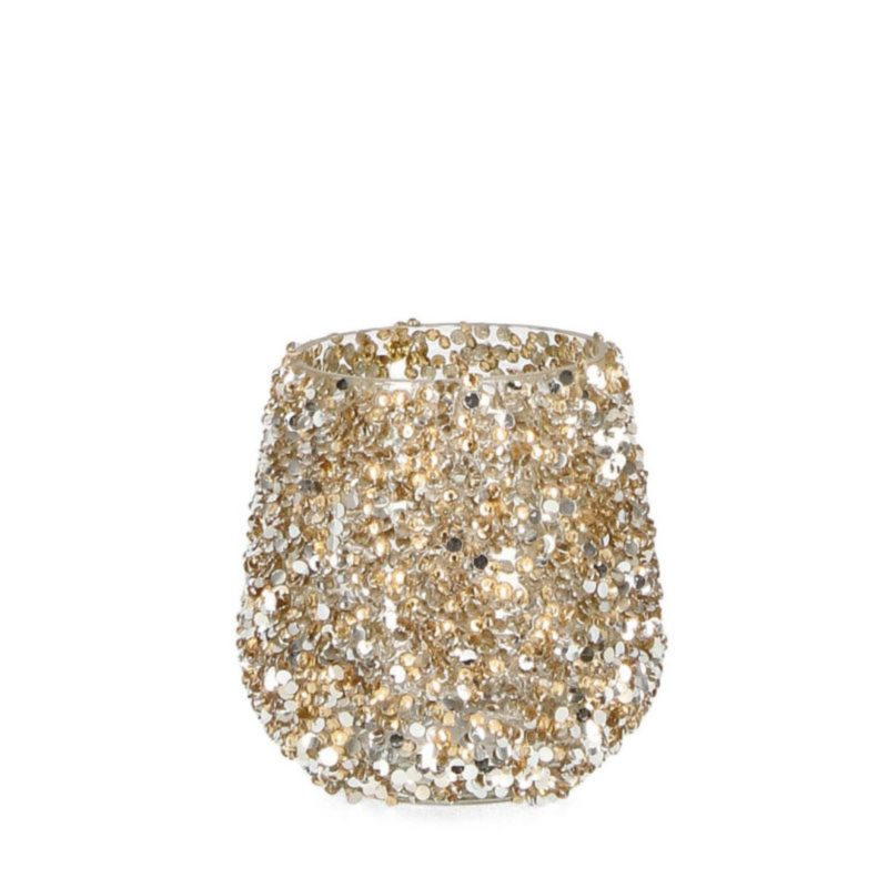 BRILLANT GOLD GL CANDLE HOLDER D8