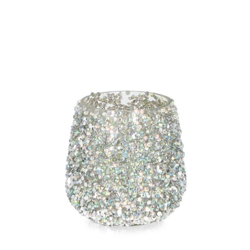BRILLANT SILVER GL CANDLE HOLDER D8