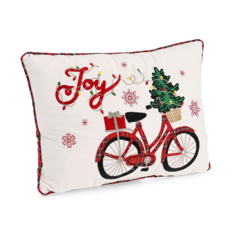 CUSCINO SWEETEN BICI BIA-ROSSO 45X33