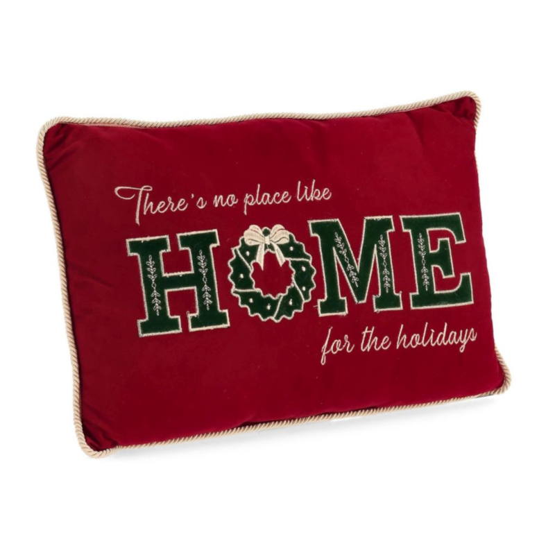 CUSCINO WINDSOME HOME ROSSO 50X33