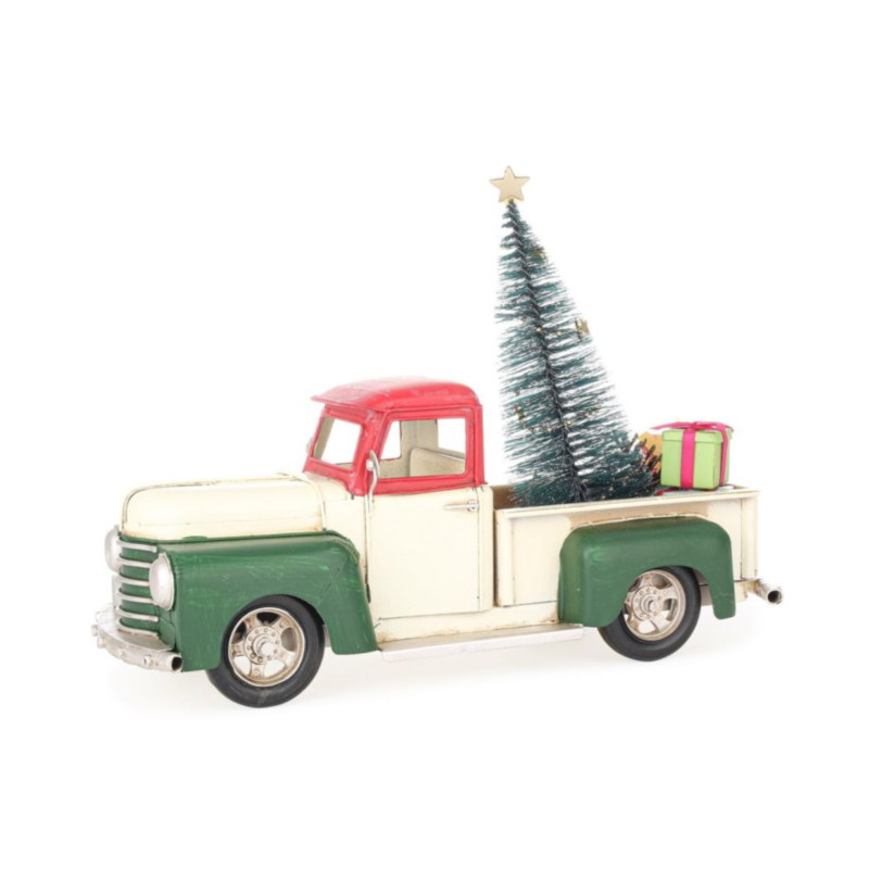 MOTOR PICK UP W-PINE DECORATION