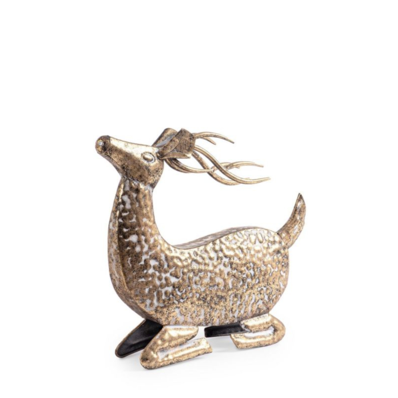 BRYANNA SIT GOLD REINDEER H42,5