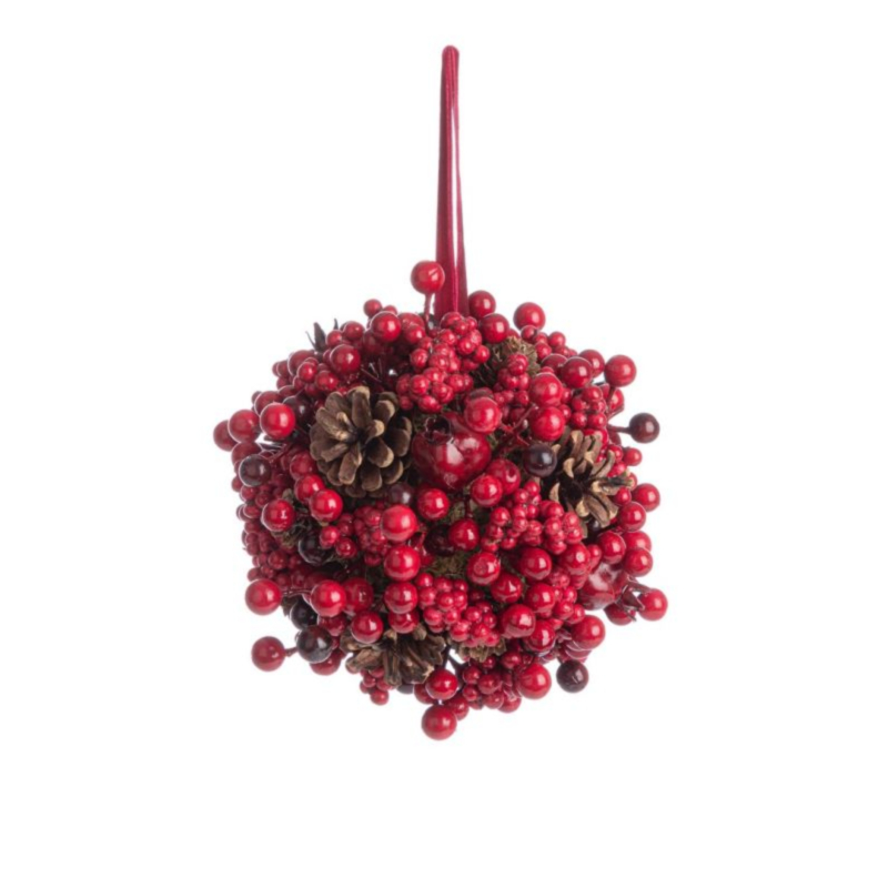 JODENE SPHERIC DECOR W-RED BERRY D16