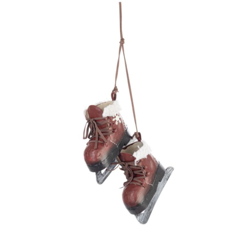 PENDAGLIO CORTINA PATTINI ROSSO H40