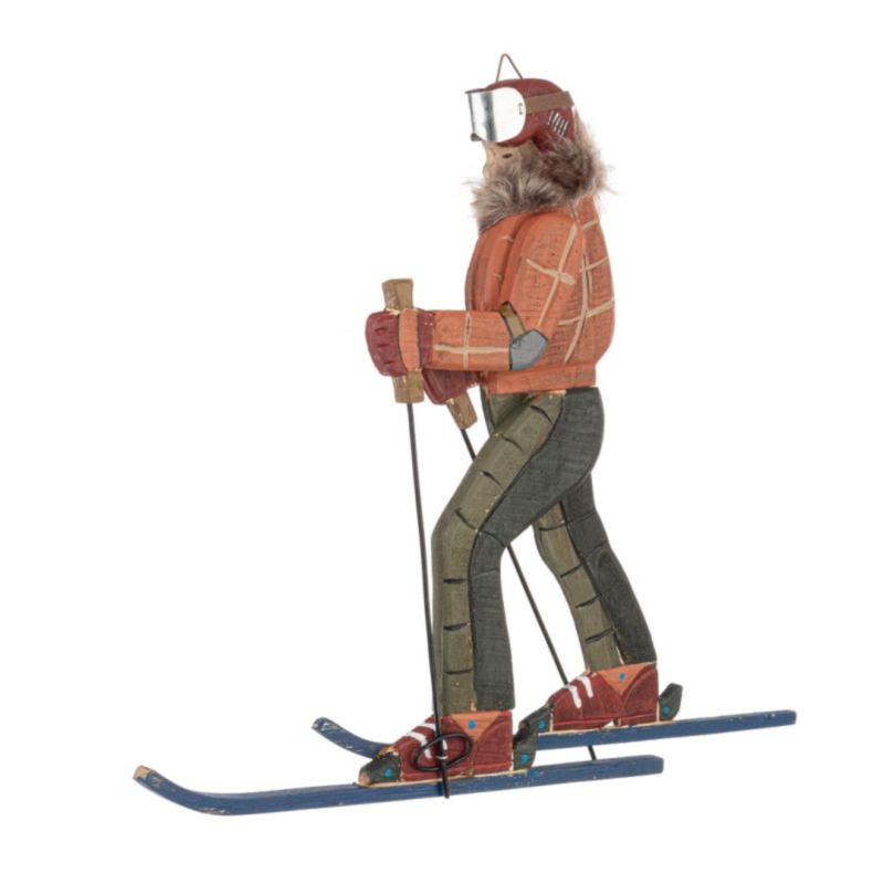 DECORAZIONE ALPBACH SCIATORE VER-ARA H36