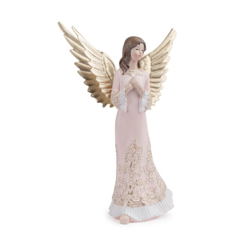 DARLING PINK STAND ANGEL H18