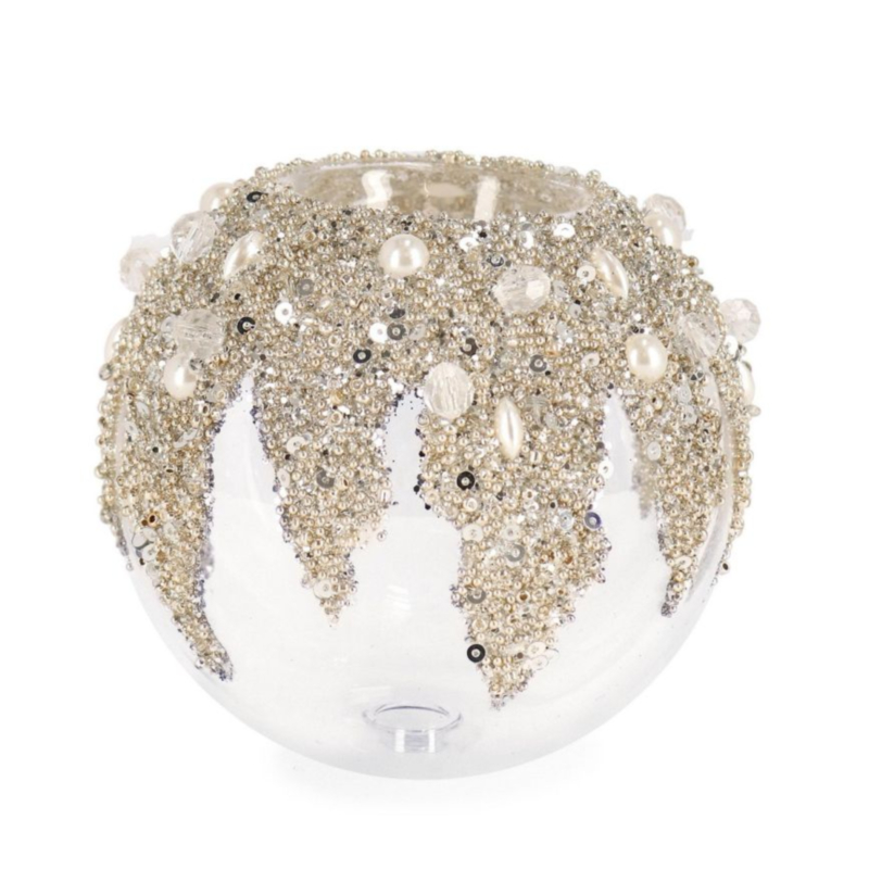 IMPERIAL GL TRANSPAREN CANDLE HOLDER D10