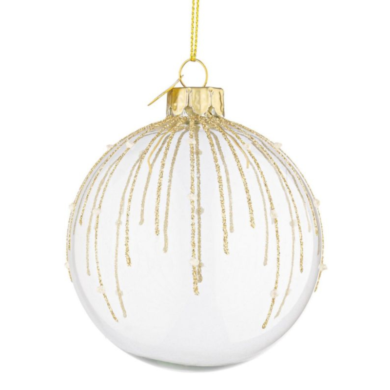 SFERA VT SPARKLE TRASPARENTE D80