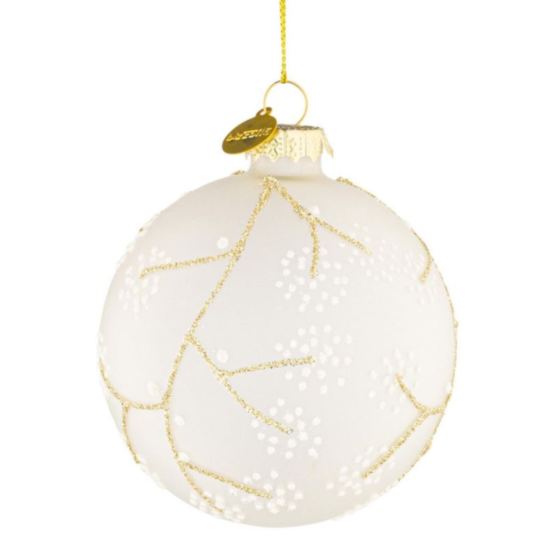 SFERA VT FLORAL BIANCO OP D80