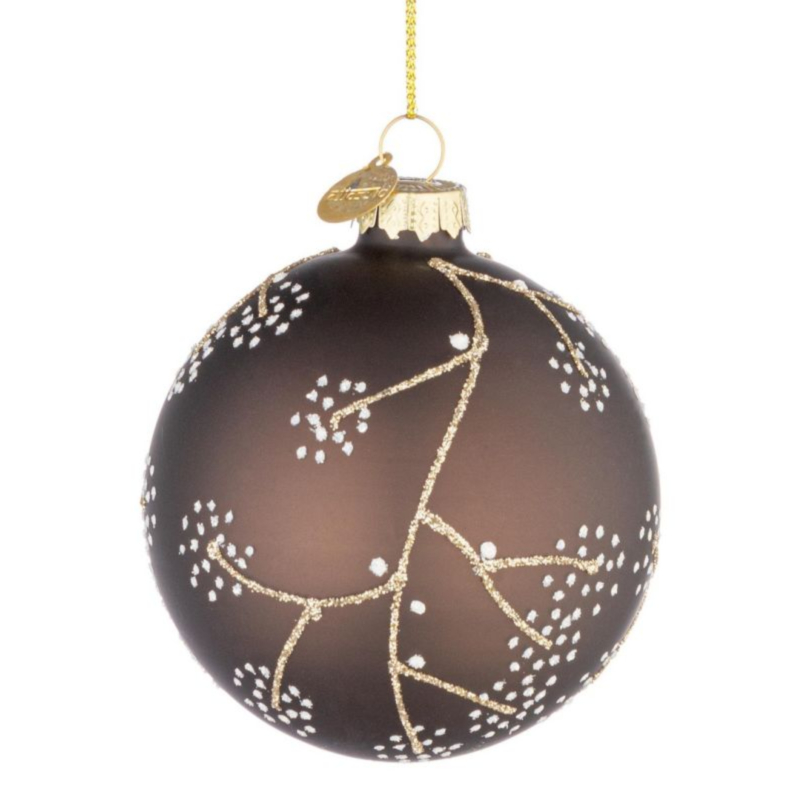 SFERA VT FLORAL MARRONE D80