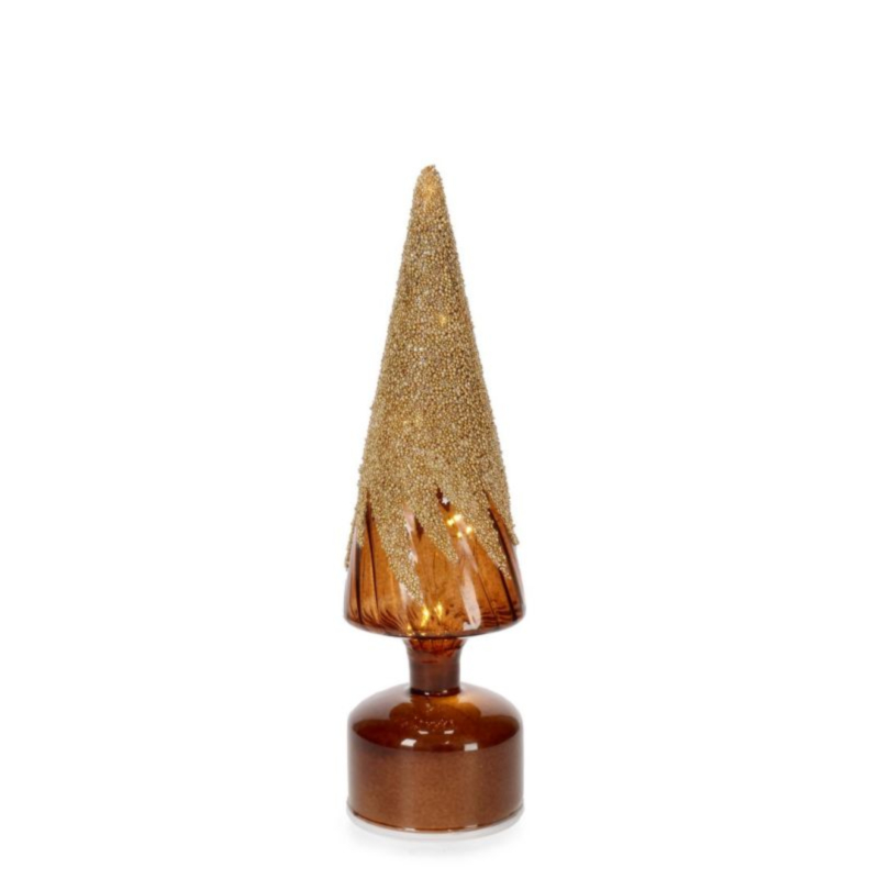 VORTEX BROWN GL ROTATING PINE H30 W-LED