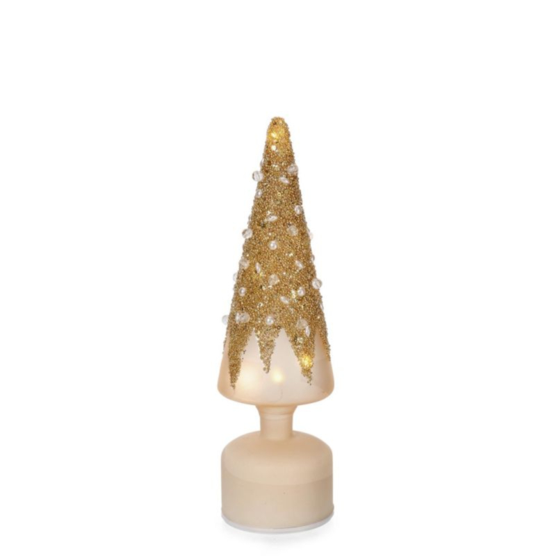 IMPERIAL CH GL ROTATING PINE H30 W-LED