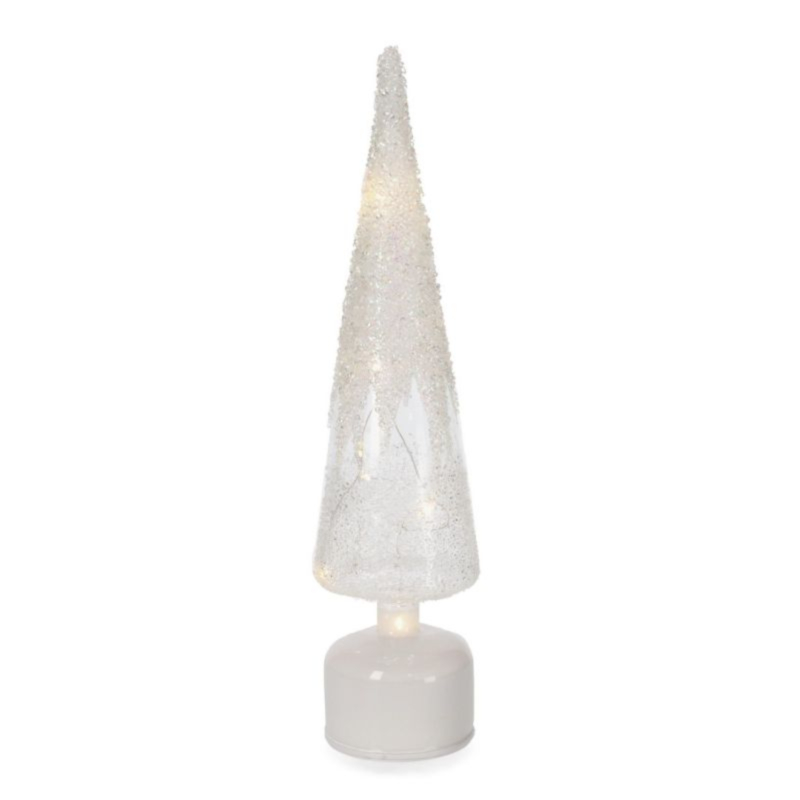 WINK TRANSPAR GL ROTATING PINE H40 W-LED