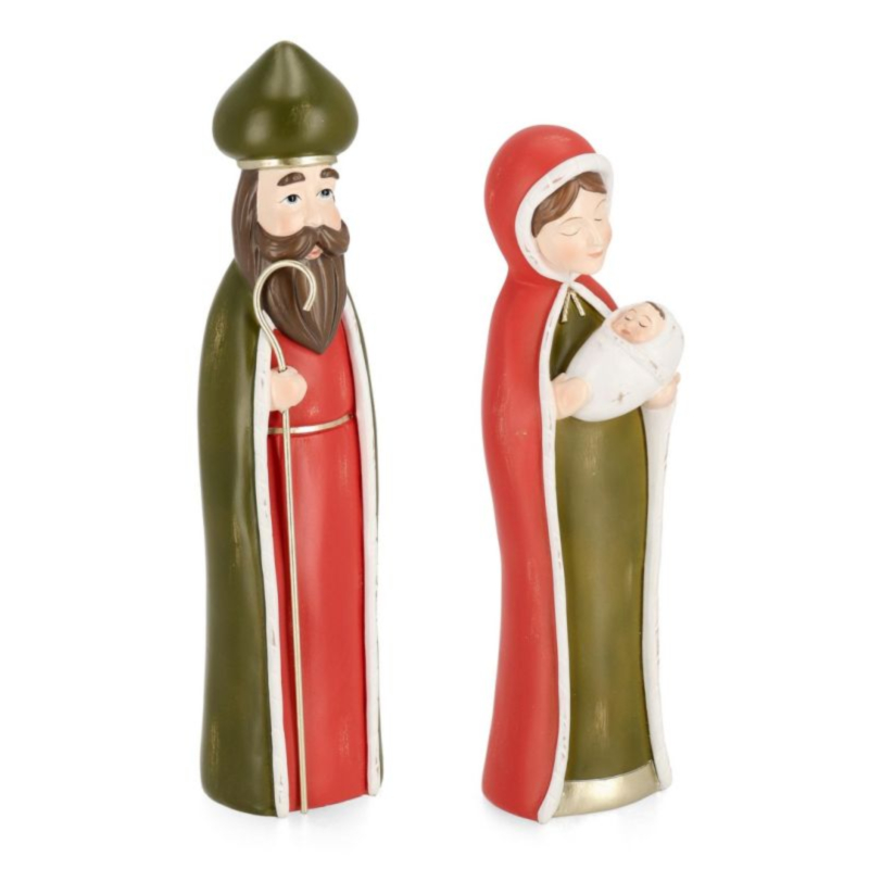 NATIVITA' 2F MIREES VERDE-ROSSO H30