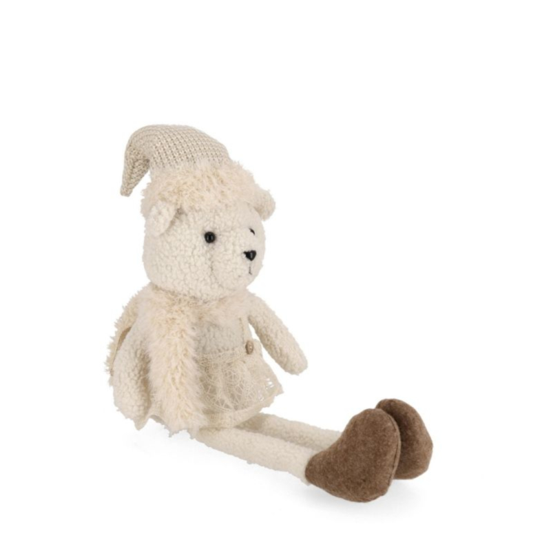 CHRISSY LEGS BEAR W-SKIRT H72