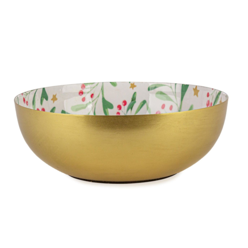 SYLVAN RO HOLLY DECORATIVE BOWL D20X7H