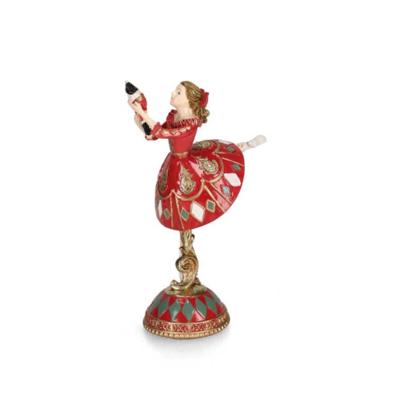 JOCELIN STAND RED DANCER H21,3