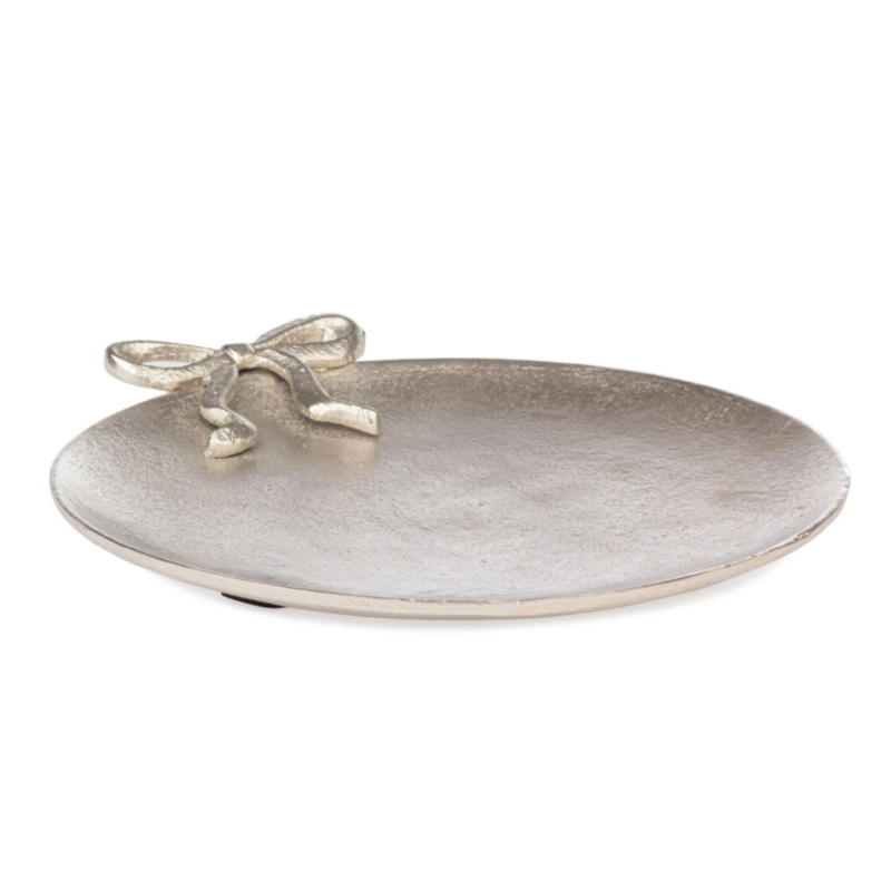 ALEXIS SILVER DECORATIVE PLATE D22