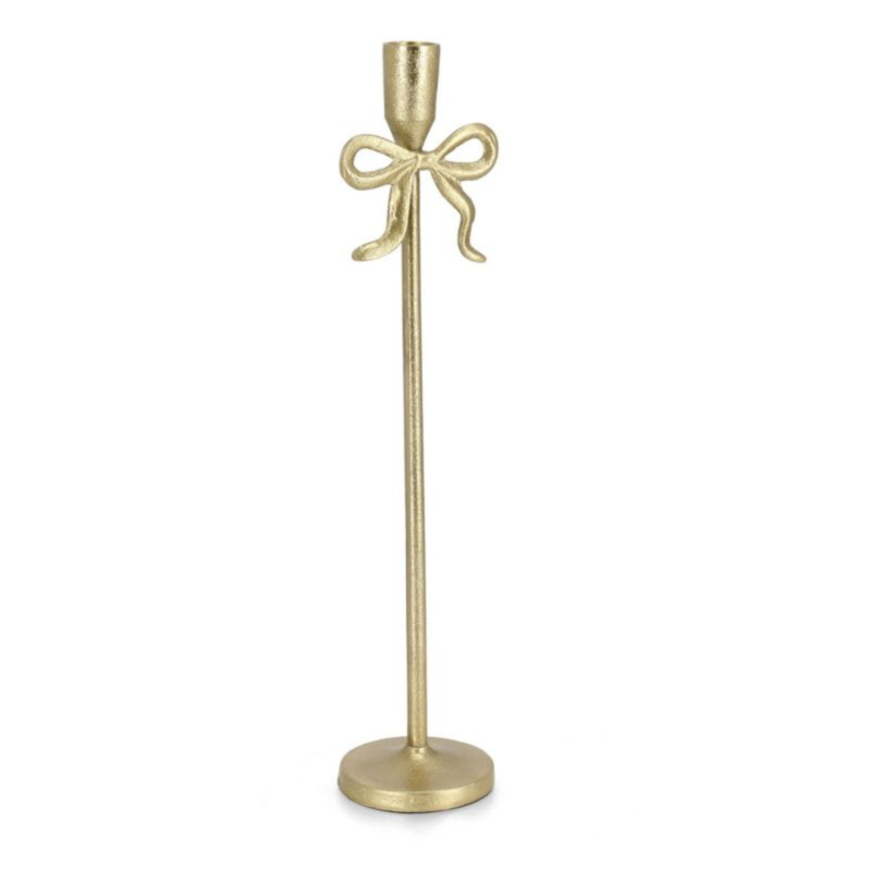 ALEXIS GOLD CANDLE HOLDER H37,5