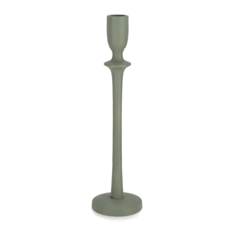 HARRISON GREEN CANDLE HOLDER H23