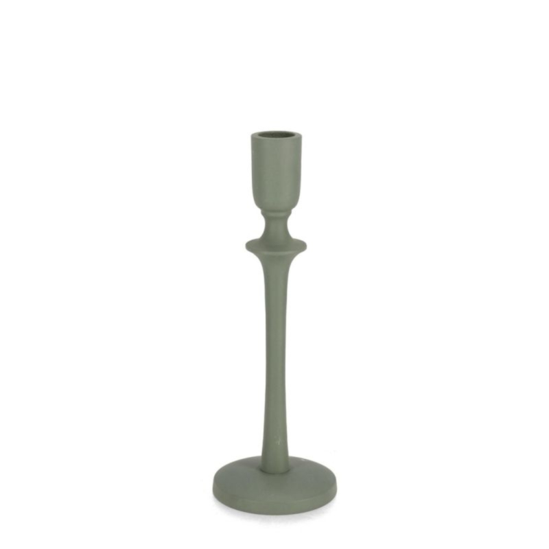 HARRISON GREEN CANDLE HOLDER H28.5