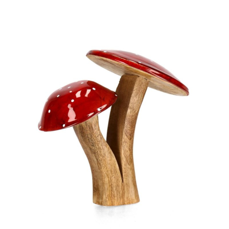 DECOR FUNGO 2F JASPER STAND ROSSO-NAT