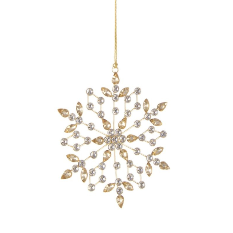 PENDAGLIO JEXON FIOCCO NEVE 6P ORO 15X15