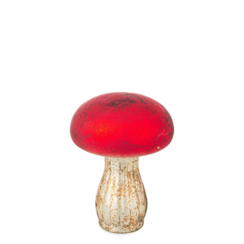 JAKUB RED STAND GL MUSHROOM H17