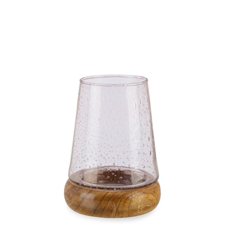 ANTONI RO TRANSPARE GL CANDLE HOLDER H17