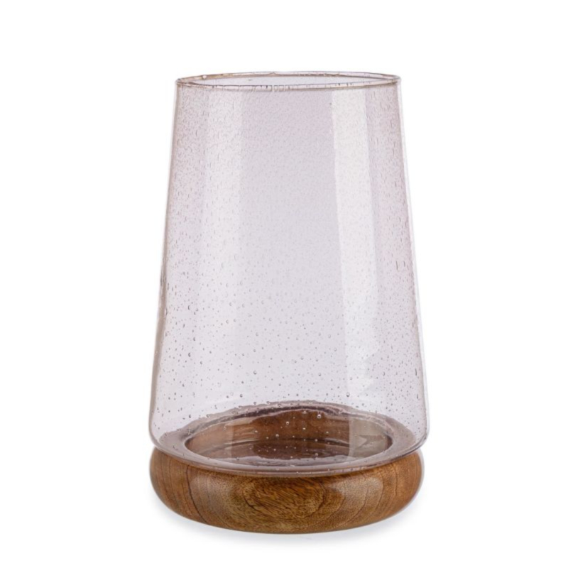 ANTONI RO TRANSPA GL CANDLE HOLDER H26,5
