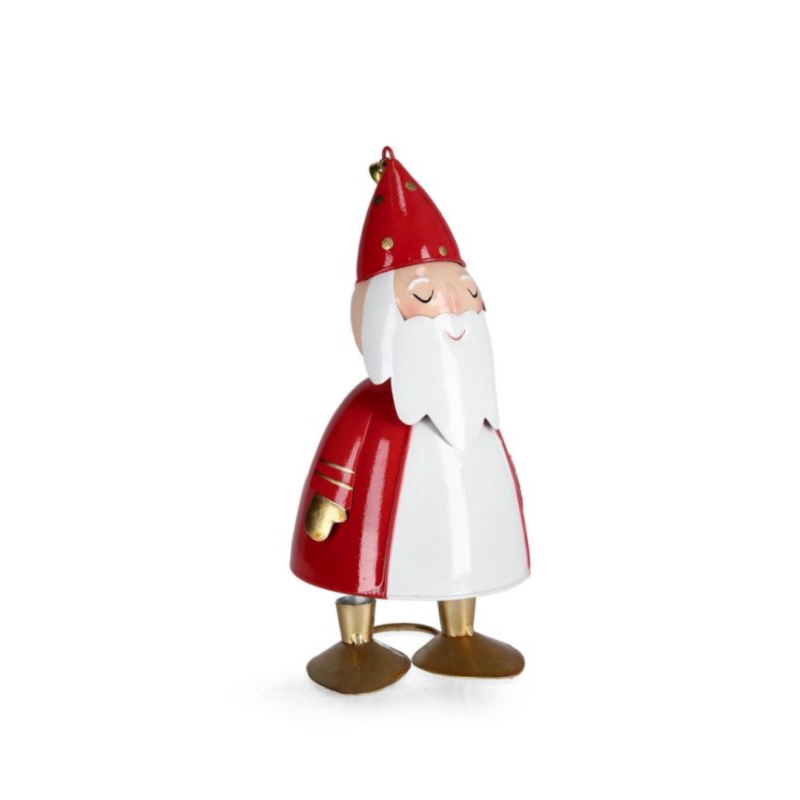 CLAUS STAND WHITE-RED SANTA H19