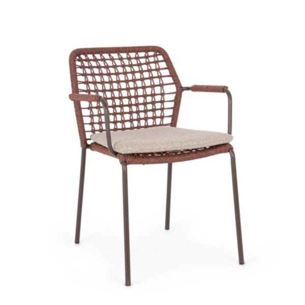 CANAR JAVA CHAIR W-ARMREST W-CUSH