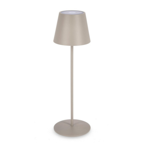 ETNA LED TABLE LAMP TAUPE H38
